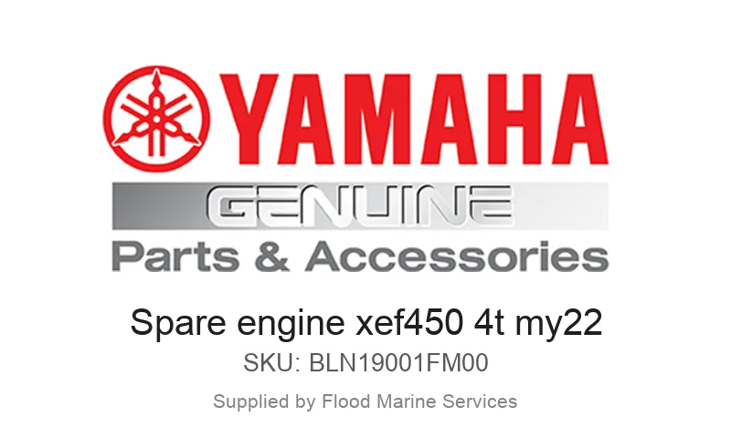 Spare engine xef450 4t my22