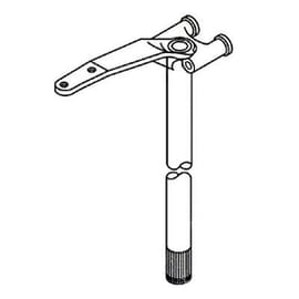 Yamaha 61A42510204D Steering bracket assy