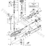 Genuine Yamaha 61A45301108D - Casing, lower - Supplied by Flood Marine