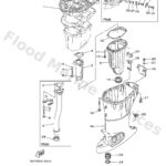Genuine Yamaha 62Y451510000 - Cover, upper casing - Supplied by Flood Marine