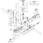 Genuine Yamaha 62Y45301008D - Casing, lower - Supplied by Flood Marine