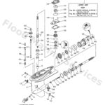 Genuine Yamaha 63D45301038D - Casing, lower - Supplied by Flood Marine