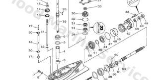 Genuine Yamaha Lower Casing