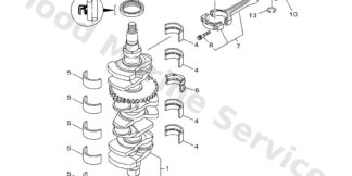 Genuine Yamaha Crankshaft