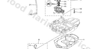 Genuine Yamaha Oil Pump Assembly