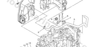 Genuine Yamaha Silencer Assembly, intake