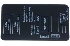 Yamaha 63P819190000 Graphic, regulator