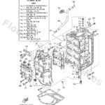 Genuine Yamaha 63PW1510049S - Crankcase assy - Supplied by Flood Marine