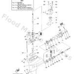 Genuine Yamaha 63V45311018D - Casing, lower - Supplied by Flood Marine