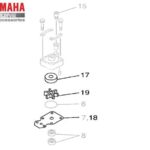 Genuine Yamaha 63VW00780A00 - Water pump repair kit - Supplied by Flood Marine