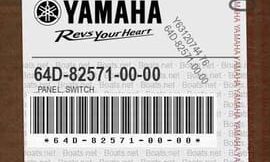 Genuine Yamaha Panel, switch