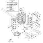 Genuine Yamaha 64J15100009S - Crankcase assy - Supplied by Flood Marine