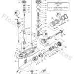 Genuine Yamaha 64P455601000 - Gear 1 (28t) - Supplied by Flood Marine