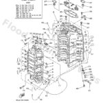 Genuine Yamaha 65J15100021S - Crankcase assy - Supplied by Flood Marine