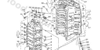 Genuine Yamaha 65L15100021S - Crankcase assy - Supplied by Flood Marine