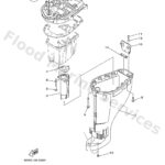 Genuine Yamaha 65W451510000 - Cover, upper casing - Supplied by Flood Marine