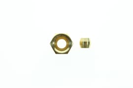 Yamaha 663836680000 Nut, nipple