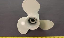 Genuine Yamaha 664459450000 - Propeller (3×9-7/8 x10-1/2 -f) - Supplied by Flood Marine