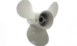 Genuine Yamaha 664459470100 - Propeller (3×9-7/8 x11-1/4 -f) - Supplied by Flood Marine