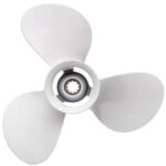Genuine Yamaha 664459540100 - Propeller (3×9-7/8 x12 -f) - Supplied by Flood Marine