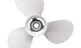 Genuine Yamaha 664459540100 - Propeller (3×9-7/8 x12 -f) - Supplied by Flood Marine