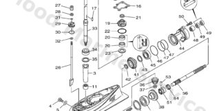 Genuine Yamaha Lower Casing
