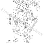 Genuine Yamaha 6A4244100600 - Fuel pump assy - Supplied by Flood Marine