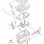 Genuine Yamaha 6AH451150000 - Gasket, upper casing - Supplied by Flood Marine
