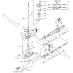 Genuine Yamaha 6AH45311008D - Casing, lower - Supplied by Flood Marine