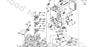 Genuine Yamaha 6AS8591A0200 - Engine control unit assy - Supplied by Flood Marine