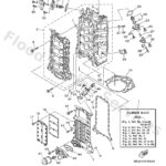 Genuine Yamaha 6AW15100019S - Crankcase assy - Supplied by Flood Marine