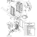 Genuine Yamaha 6AW151000200 - Crankcase assy - Supplied by Flood Marine