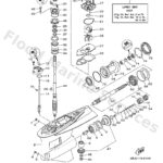 Genuine Yamaha 6AW45311018D - Casing, lower - Supplied by Flood Marine