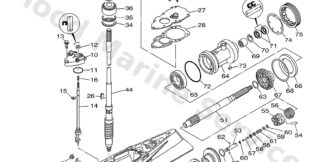 Genuine Yamaha Lower Casing