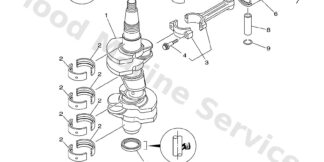 Genuine Yamaha Crankshaft
