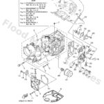 Genuine Yamaha 6BL151000200 - Crankcase assy - Supplied by Flood Marine