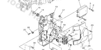 Genuine Yamaha 6BM8591A0400 - Engine control unit assy - Supplied by Flood Marine