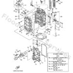Genuine Yamaha 6BR15100019S - Crankcase assy - Supplied by Flood Marine