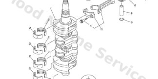 Genuine Yamaha Crankshaft