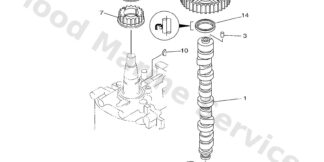 Genuine Yamaha Oil Pump Assembly