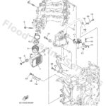 Genuine Yamaha 6C5144401000 - Silencer assy, intake - Supplied by Flood Marine