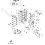 Genuine Yamaha 6C515100001S - Crankcase assy - Supplied by Flood Marine