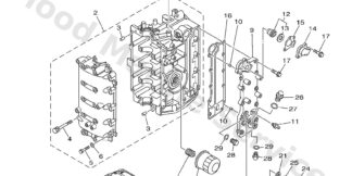 Genuine Yamaha Crankcase Assembly
