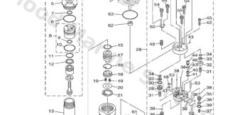 Genuine Yamaha Gear Pump Assembly