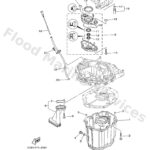 Genuine Yamaha 6CB133000000 - Oil pump assy - Supplied by Flood Marine