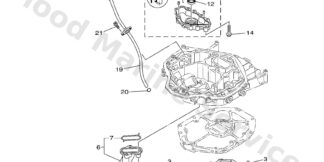 Genuine Yamaha Oil Pump Assembly