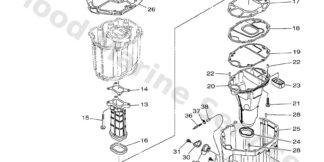Genuine Yamaha Silencer Assembly