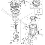 Genuine Yamaha 6CB147550100 - Gasket, silencer - Supplied by Flood Marine