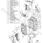 Genuine Yamaha 6CB154510100 - Gasket, crankcase cover 1 - Supplied by Flood Marine
