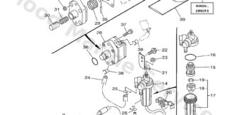 Genuine Yamaha Fuel Pump Assembly